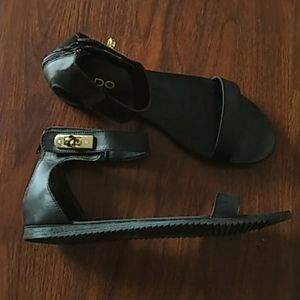 Aldo black sandals